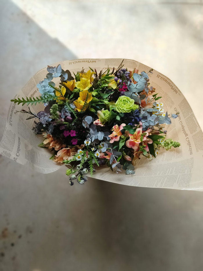 Wild Flower girl bouquet