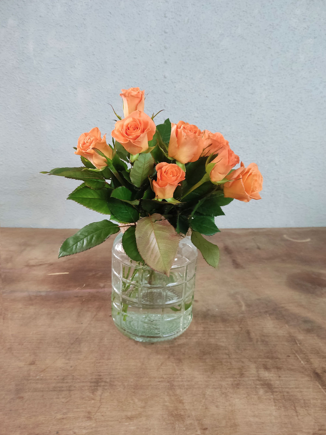 ורדים גוונים כתומים