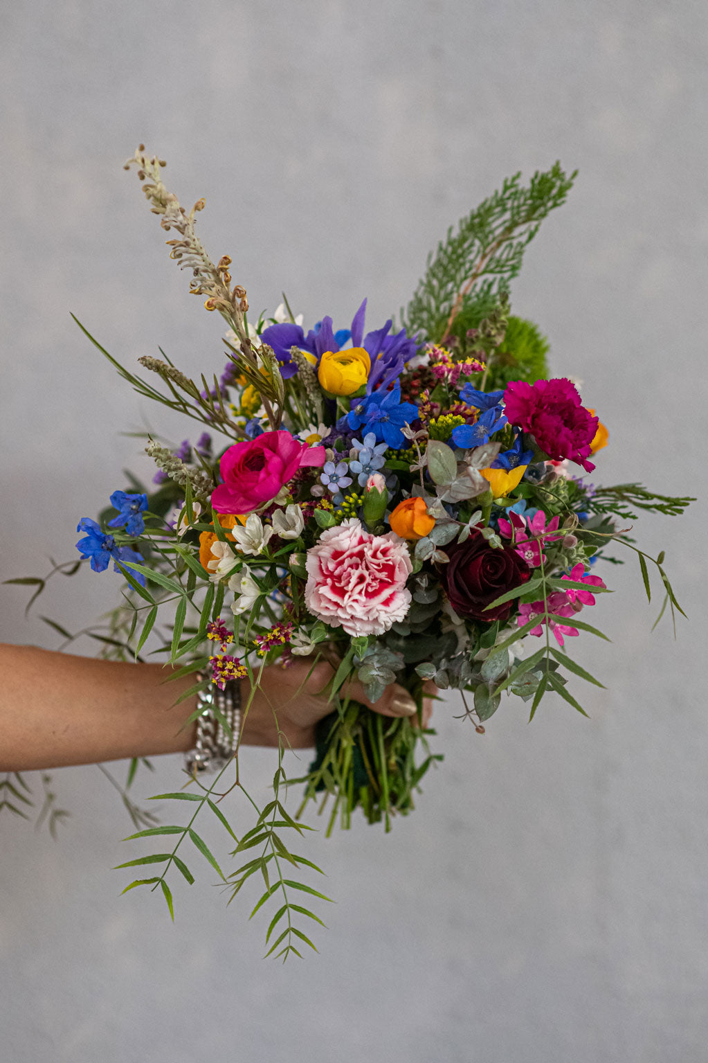 Wild Flower girl bouquet