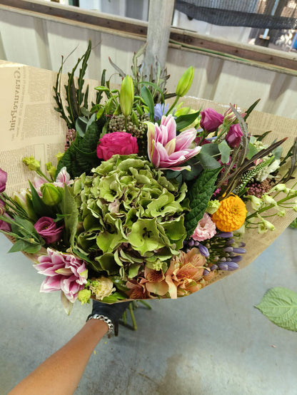 Wild Flower girl bouquet