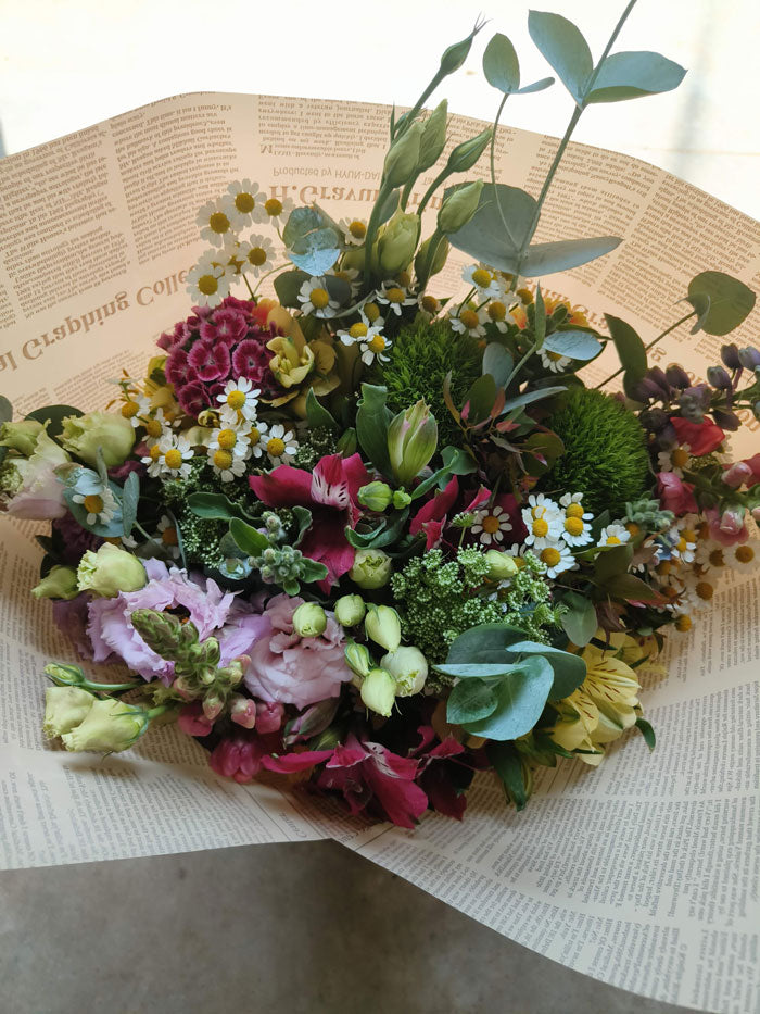 Wild Flower girl bouquet