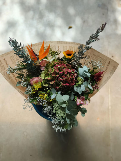 Wild Flower girl bouquet