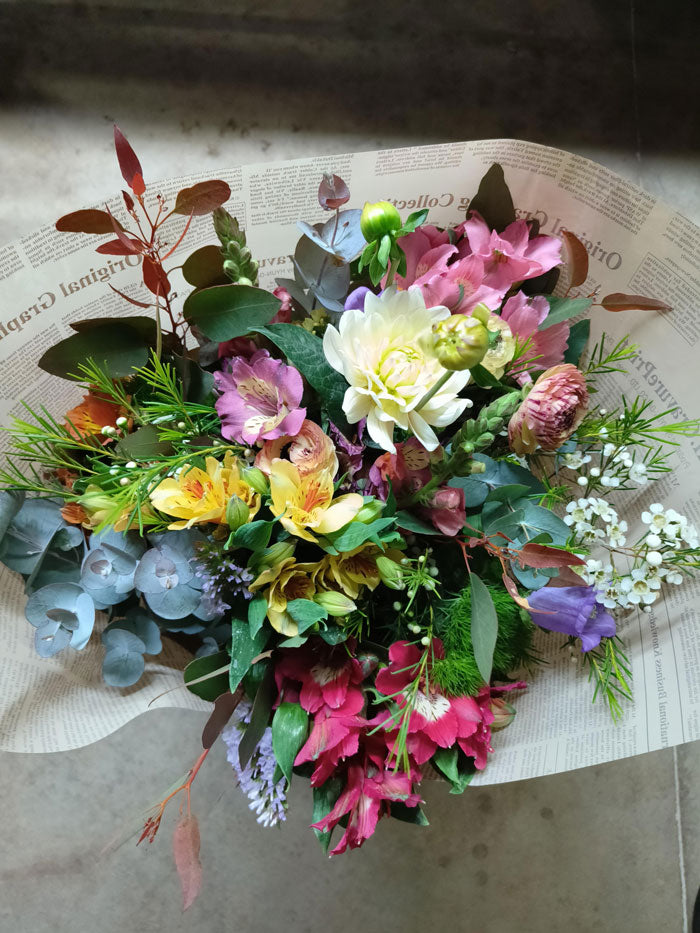Wild Flower girl bouquet