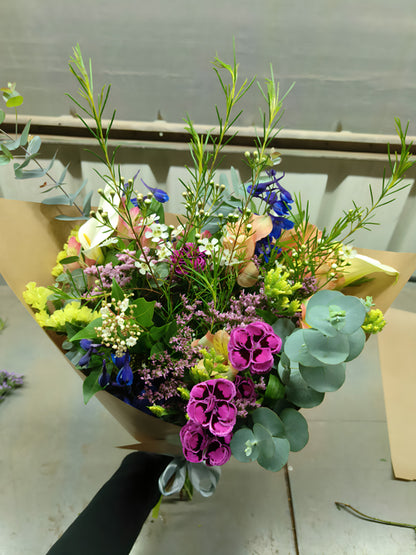 Wild Flower girl bouquet