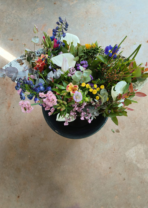 Wild Flower girl bouquet