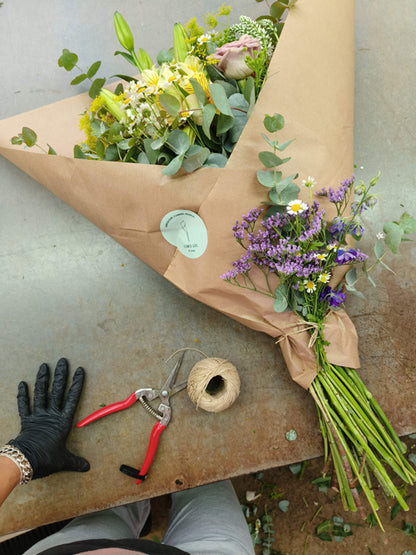 Wild Flower girl bouquet